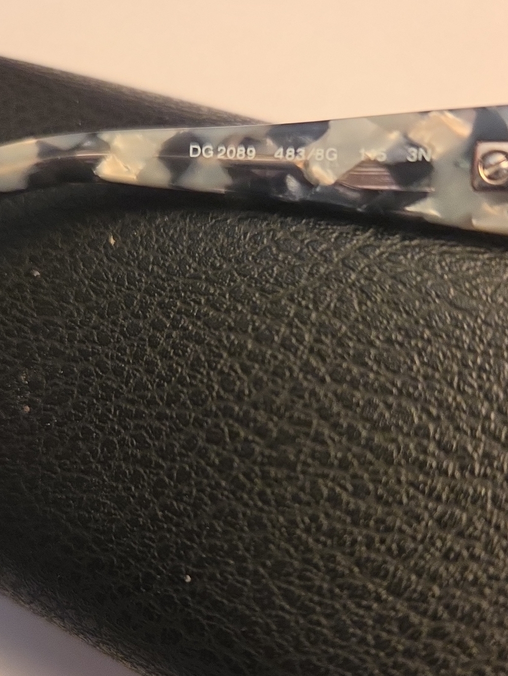 Dolce & Gabbana Madonna Women's Oversized Sunglasses in Black & Purple Like New - Picture 9 of 10